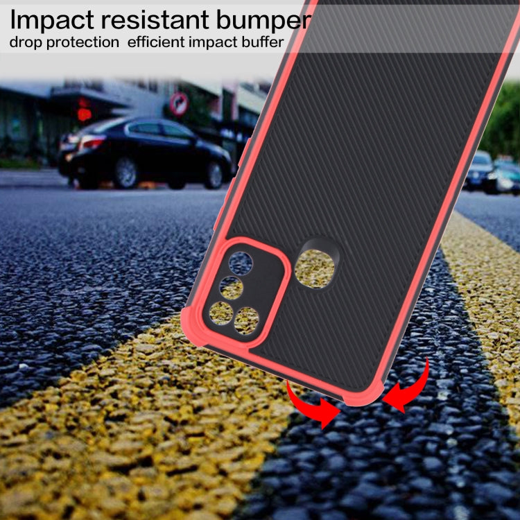For Infinix Hot 10 Play/Smart 5 2021/Hot 9 Play Eagle Eye Armor Dual-color Shockproof TPU + PC Protective Case