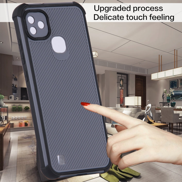 For Infinix Smart HD 2021 Eagle Eye Armor Dual-color Shockproof TPU + PC Protective Case