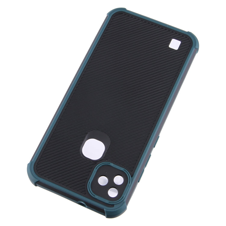 For Infinix Smart HD 2021 Eagle Eye Armor Dual-color Shockproof TPU + PC Protective Case