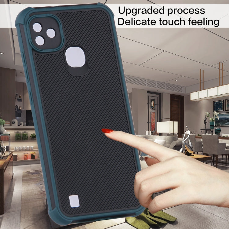For Infinix Smart HD 2021 Eagle Eye Armor Dual-color Shockproof TPU + PC Protective Case