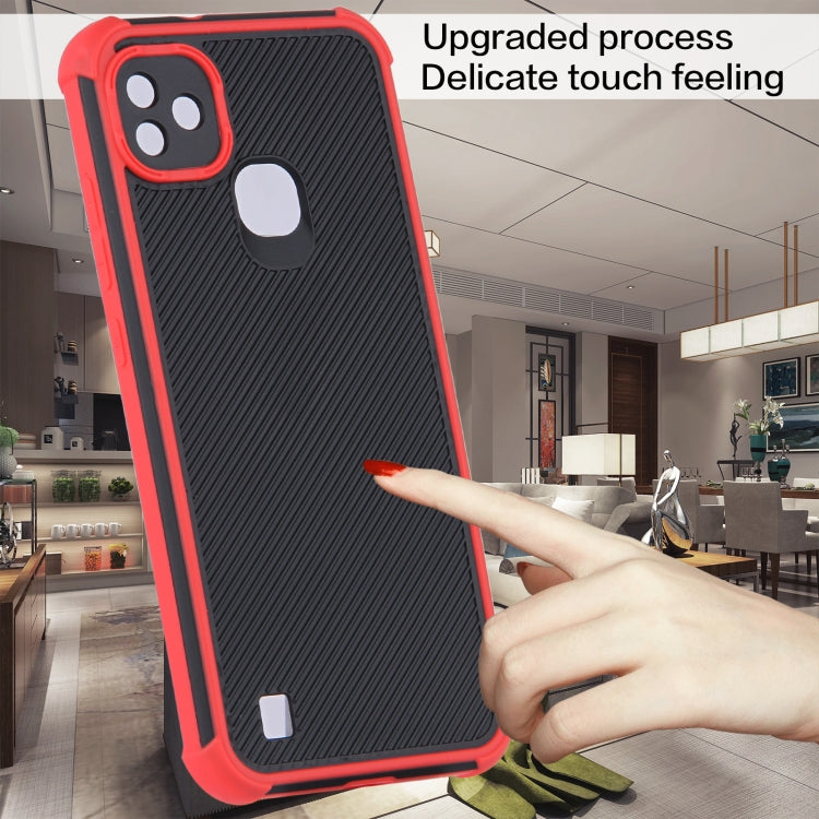For Infinix Smart HD 2021 Eagle Eye Armor Dual-color Shockproof TPU + PC Protective Case