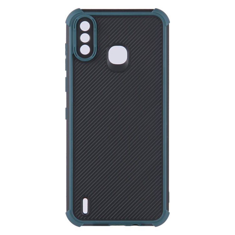 For Infinix Smart 4 Eagle Eye Armor Dual-color Shockproof TPU + PC Protective Case