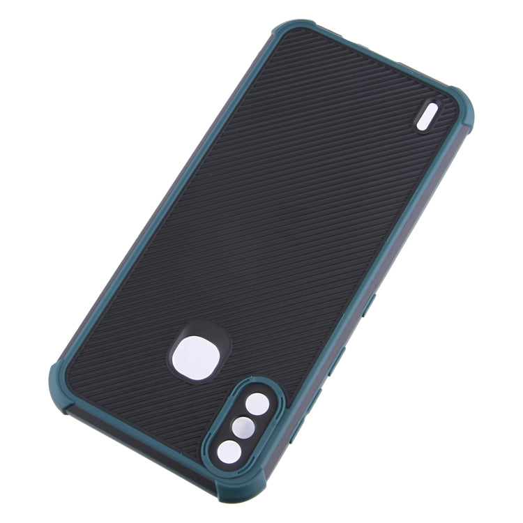 For Infinix Smart 4 Eagle Eye Armor Dual-color Shockproof TPU + PC Protective Case
