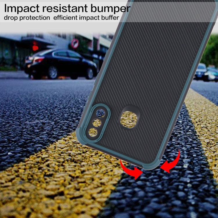 For Infinix Smart 4 Eagle Eye Armor Dual-color Shockproof TPU + PC Protective Case