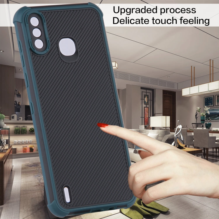 For Infinix Smart 4 Eagle Eye Armor Dual-color Shockproof TPU + PC Protective Case