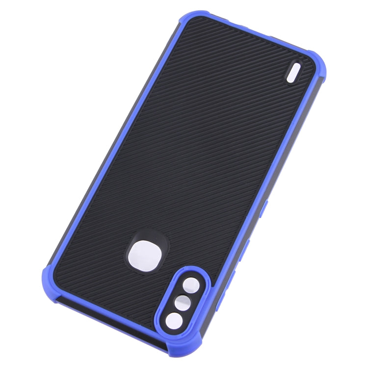 For Infinix Smart 4 Eagle Eye Armor Dual-color Shockproof TPU + PC Protective Case