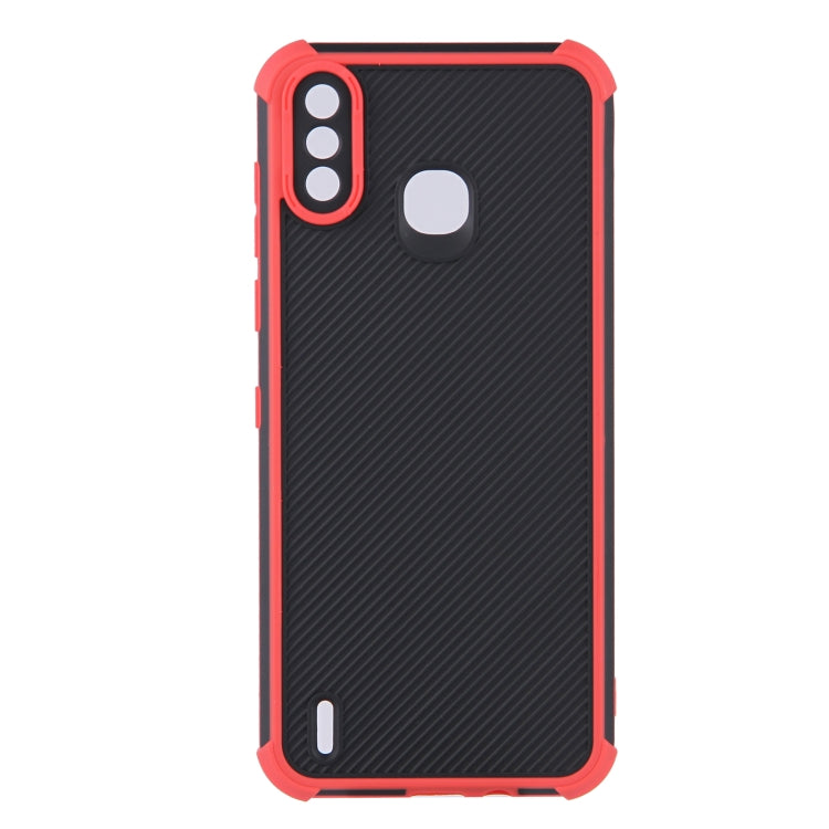 For Infinix Smart 4 Eagle Eye Armor Dual-color Shockproof TPU + PC Protective Case