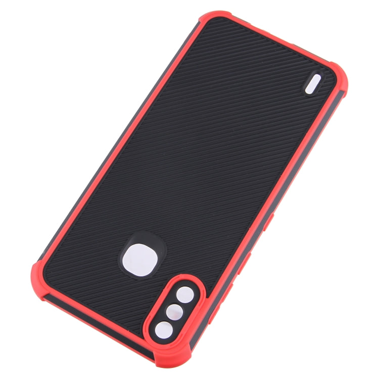 For Infinix Smart 4 Eagle Eye Armor Dual-color Shockproof TPU + PC Protective Case