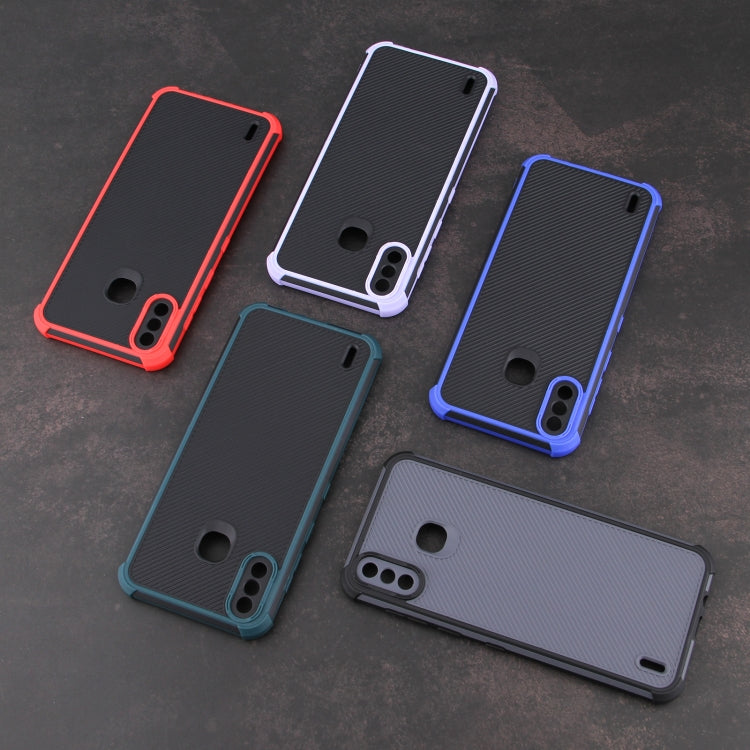 For Infinix Smart 4 Eagle Eye Armor Dual-color Shockproof TPU + PC Protective Case