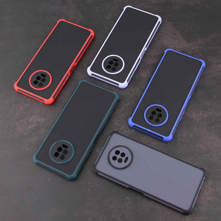 For Infinix Note 7 Eagle Eye Armor Dual-color Shockproof TPU + PC Protective Case