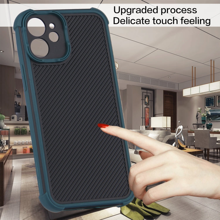 For iPhone 12 mini Eagle Eye Armor Dual-color Shockproof TPU + PC Protective Case