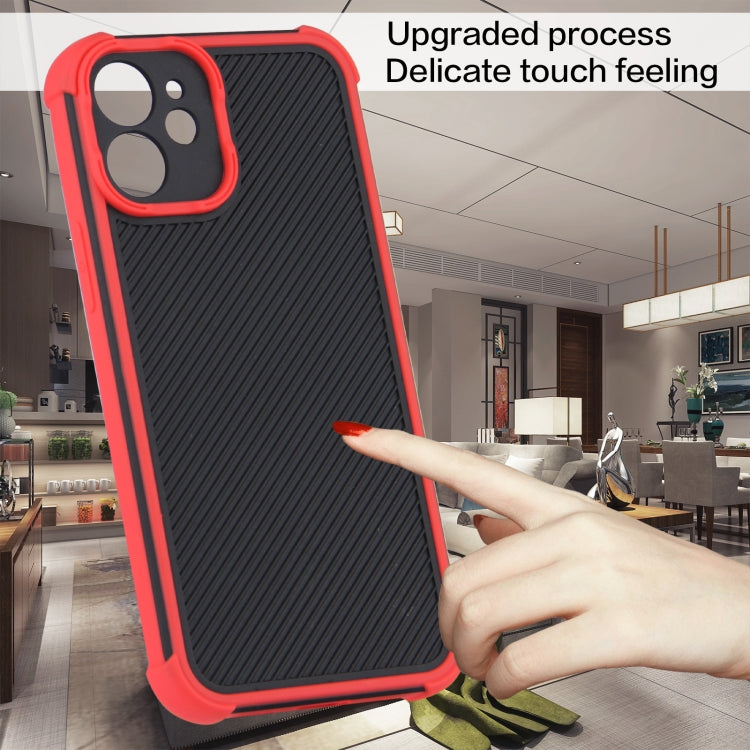 For iPhone 12 mini Eagle Eye Armor Dual-color Shockproof TPU + PC Protective Case