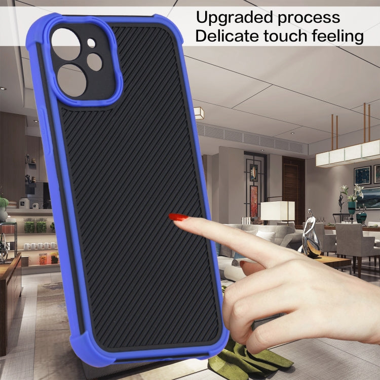 For iPhone 12 Eagle Eye Armor Dual-color Shockproof TPU + PC Protective Case