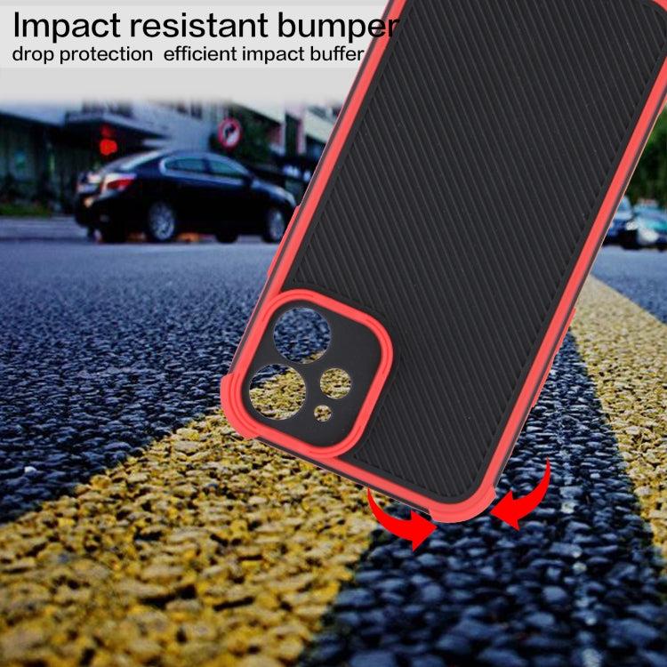 For iPhone 12 Eagle Eye Armor Dual-color Shockproof TPU + PC Protective Case