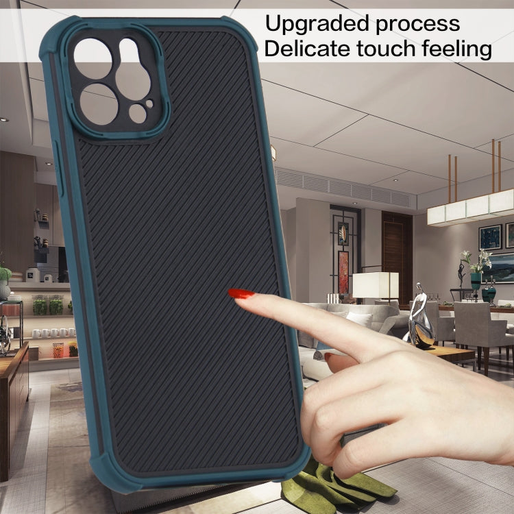 For iPhone 12 Pro Eagle Eye Armor Dual-color Shockproof TPU + PC Protective Case