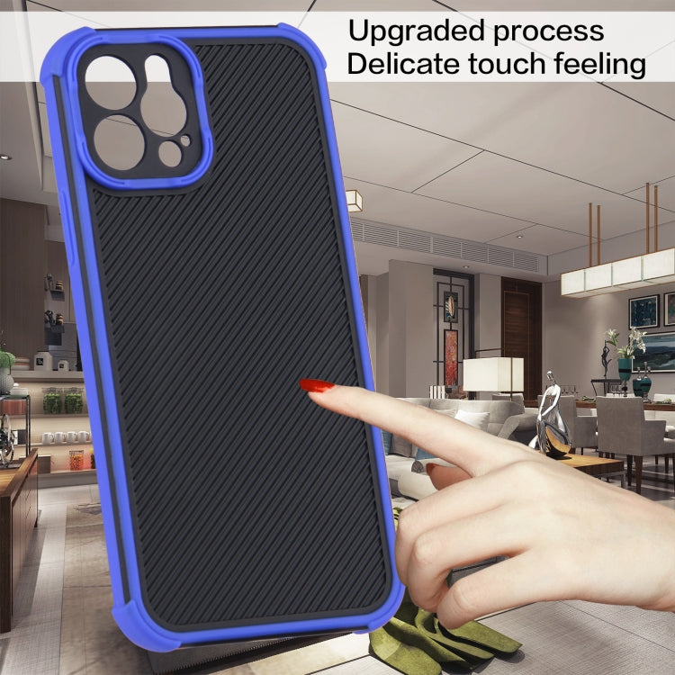 For iPhone 12 Pro Eagle Eye Armor Dual-color Shockproof TPU + PC Protective Case