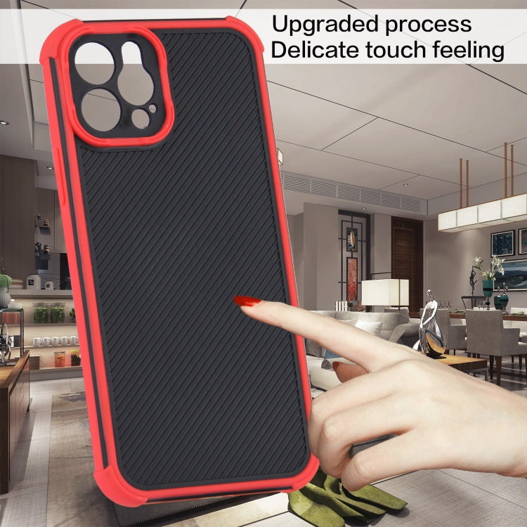 For iPhone 12 Pro Eagle Eye Armor Dual-color Shockproof TPU + PC Protective Case