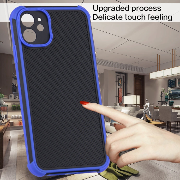For iPhone 11 Eagle Eye Armor Dual-color Shockproof TPU + PC Protective Case
