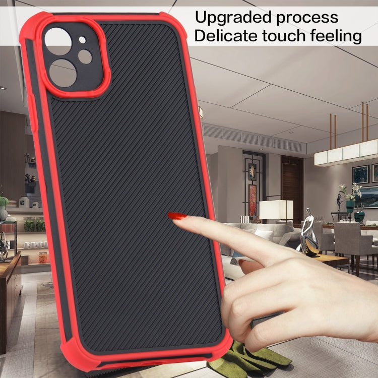 For iPhone 11 Eagle Eye Armor Dual-color Shockproof TPU + PC Protective Case