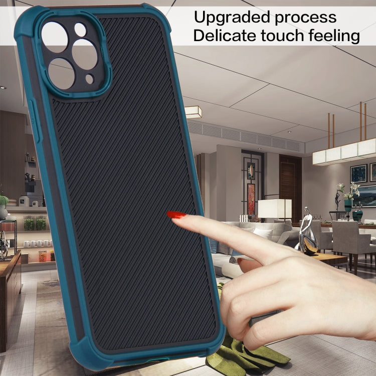 For iPhone 11 Pro Eagle Eye Armor Dual-color Shockproof TPU + PC Protective Case