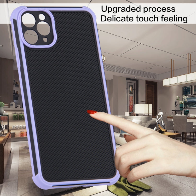 For iPhone 11 Pro Max Eagle Eye Armor Dual-color Shockproof TPU + PC Protective Case