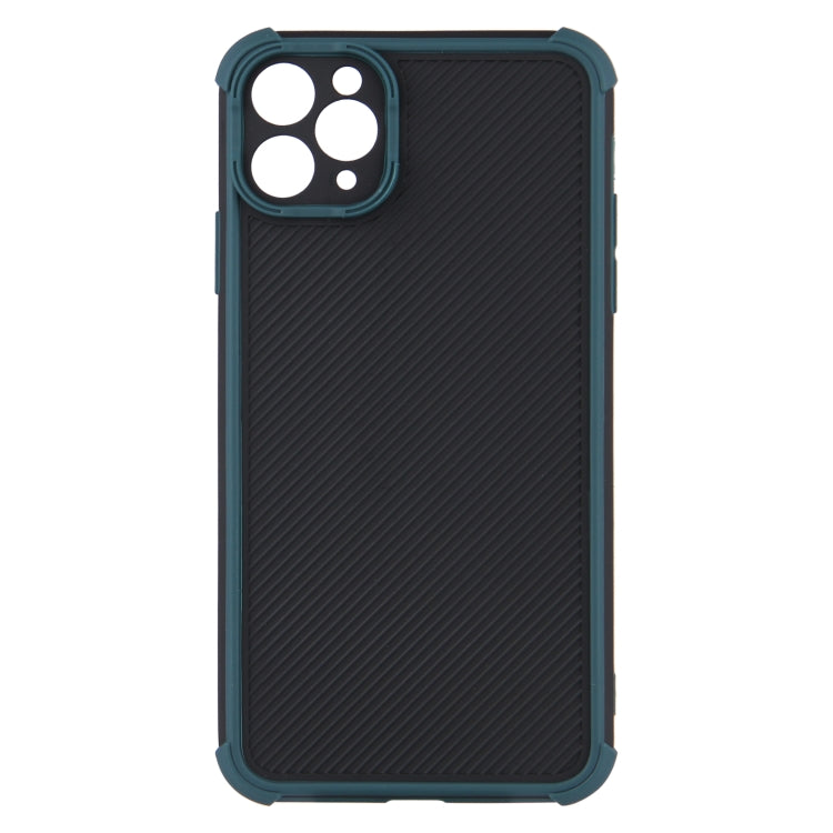 For iPhone 11 Pro Max Eagle Eye Armor Dual-color Shockproof TPU + PC Protective Case