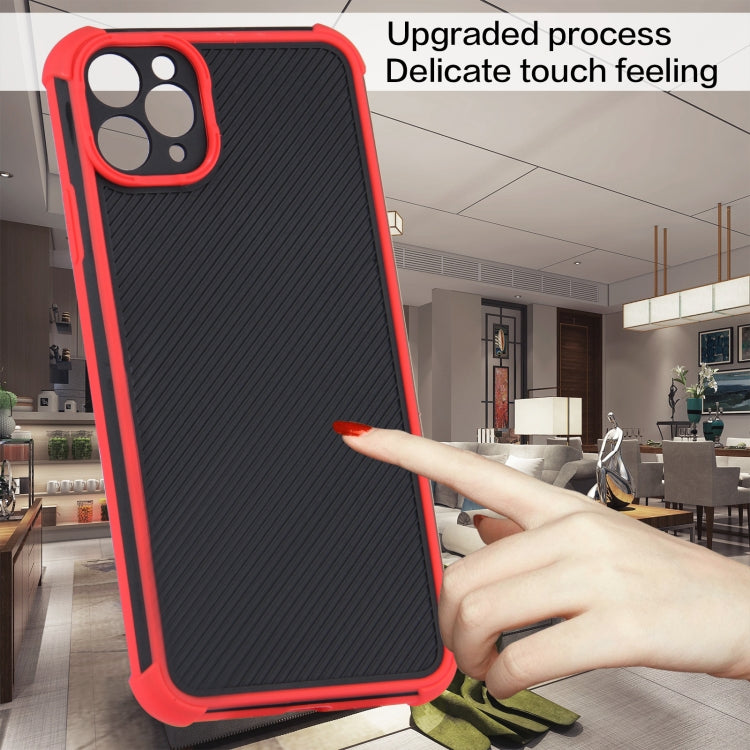 For iPhone 11 Pro Max Eagle Eye Armor Dual-color Shockproof TPU + PC Protective Case