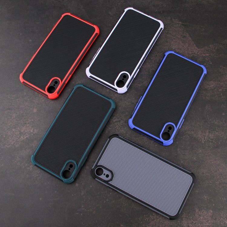 For iPhone XR Eagle Eye Armor Dual-color Shockproof TPU + PC Protective Case