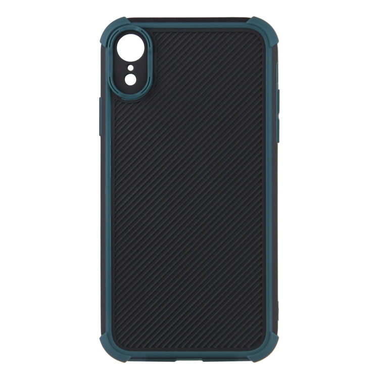 For iPhone XR Eagle Eye Armor Dual-color Shockproof TPU + PC Protective Case