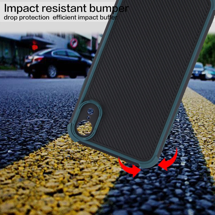 For iPhone XR Eagle Eye Armor Dual-color Shockproof TPU + PC Protective Case