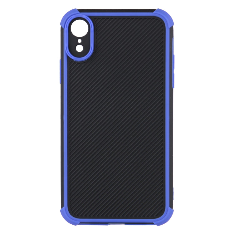 For iPhone XR Eagle Eye Armor Dual-color Shockproof TPU + PC Protective Case