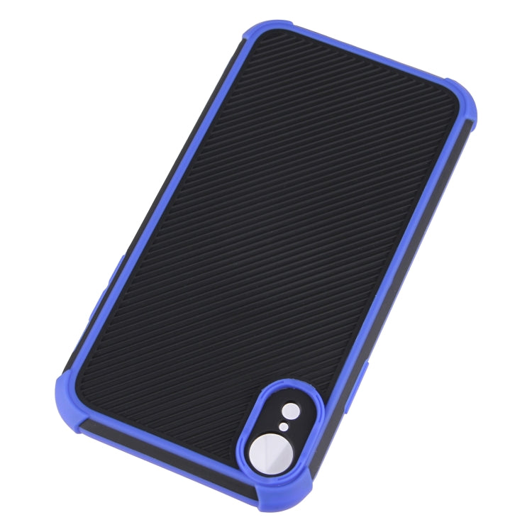 For iPhone XR Eagle Eye Armor Dual-color Shockproof TPU + PC Protective Case