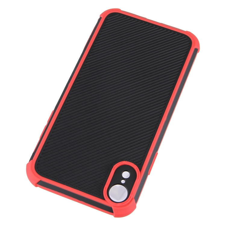 For iPhone XR Eagle Eye Armor Dual-color Shockproof TPU + PC Protective Case