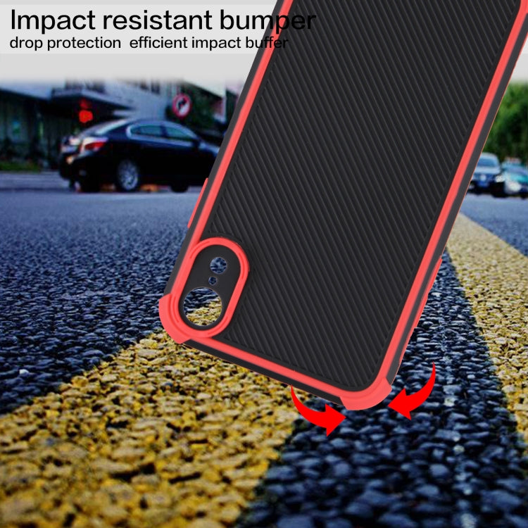 For iPhone XR Eagle Eye Armor Dual-color Shockproof TPU + PC Protective Case