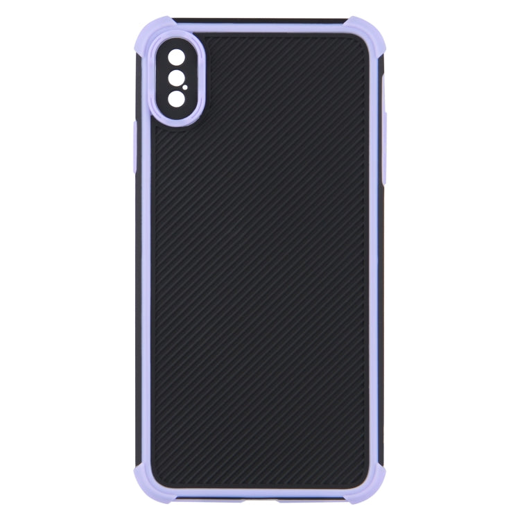 For iPhone XS Max Eagle Eye Armor Dual-color Shockproof TPU + PC Protective Case