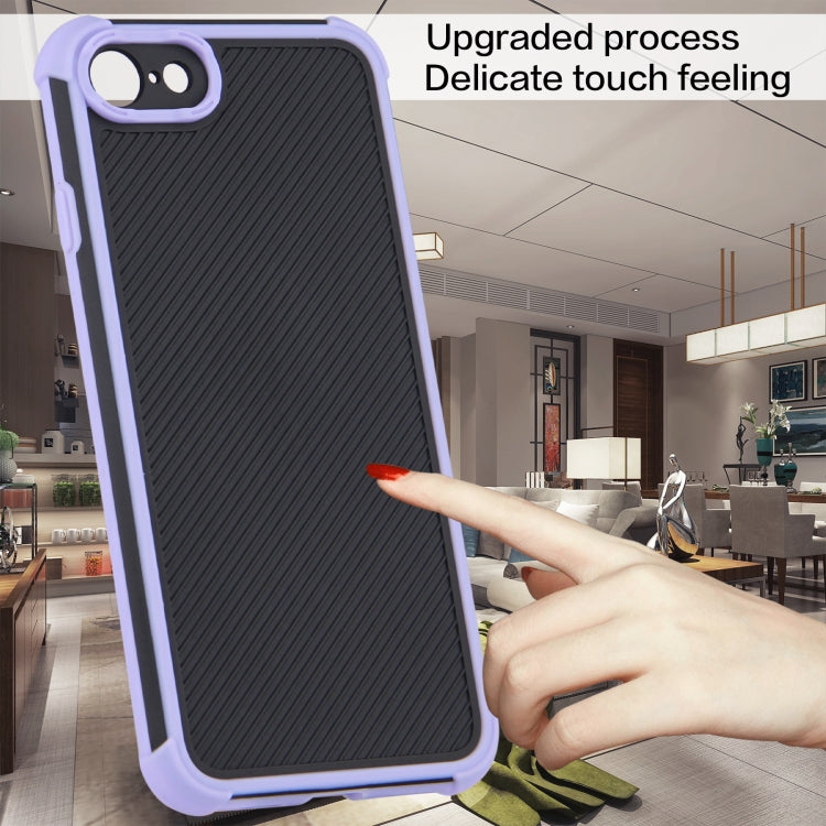 For iPhone SE 2022 / SE 2020 / 8 / 7 Eagle Eye Armor Dual-color Shockproof TPU + PC Protective Case