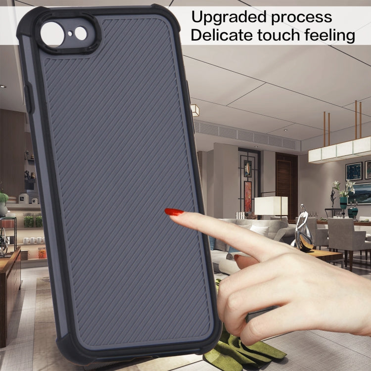 For iPhone SE 2022 / SE 2020 / 8 / 7 Eagle Eye Armor Dual-color Shockproof TPU + PC Protective Case