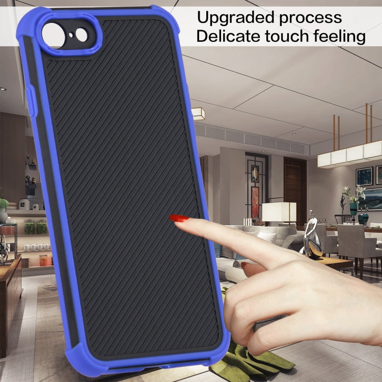 For iPhone SE 2022 / SE 2020 / 8 / 7 Eagle Eye Armor Dual-color Shockproof TPU + PC Protective Case