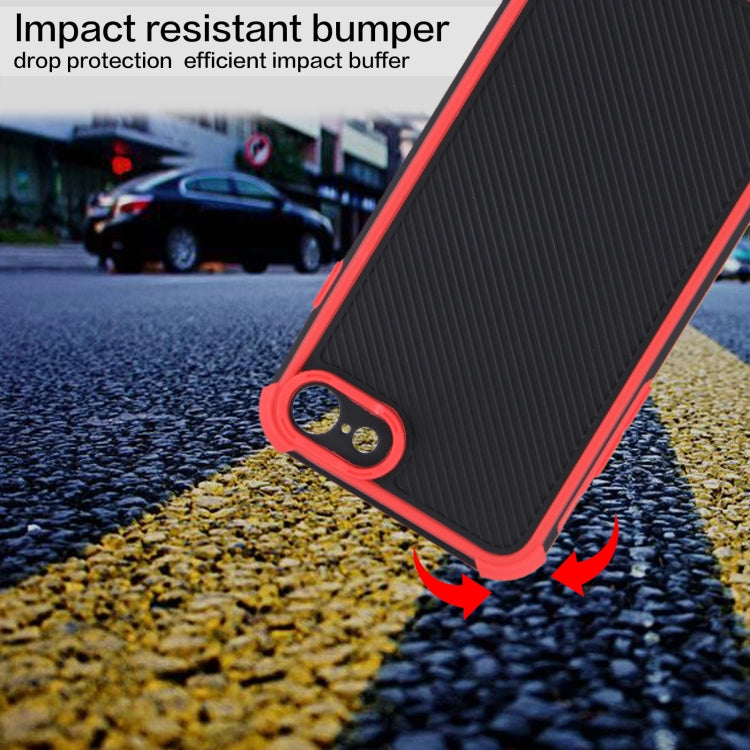 For iPhone SE 2022 / SE 2020 / 8 / 7 Eagle Eye Armor Dual-color Shockproof TPU + PC Protective Case