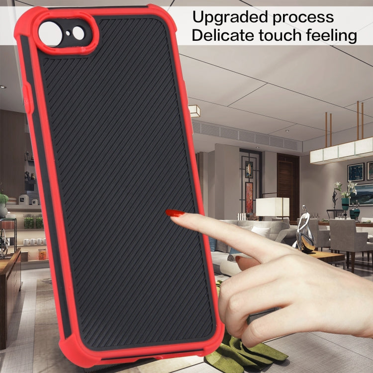 For iPhone SE 2022 / SE 2020 / 8 / 7 Eagle Eye Armor Dual-color Shockproof TPU + PC Protective Case