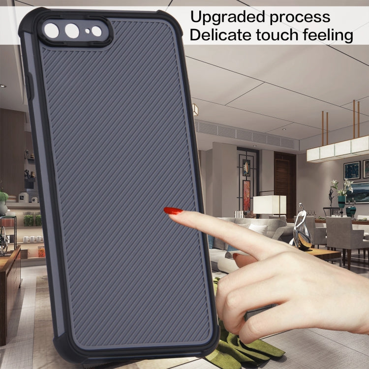 Eagle Eye Armor Dual-color Shockproof TPU + PC Protective Case For iPhone 8 Plus / 7 Plus