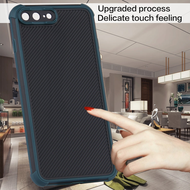 Eagle Eye Armor Dual-color Shockproof TPU + PC Protective Case For iPhone 8 Plus / 7 Plus