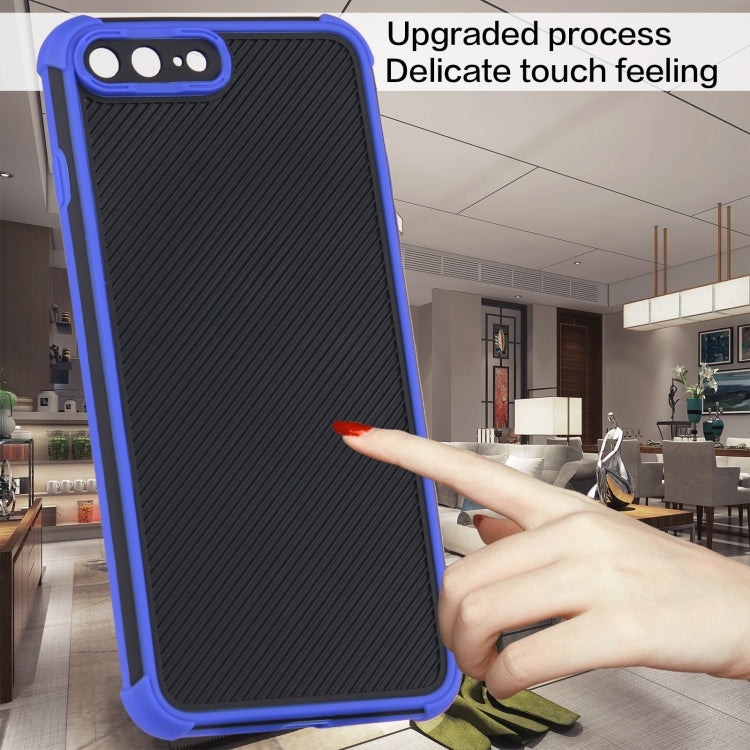 Eagle Eye Armor Dual-color Shockproof TPU + PC Protective Case For iPhone 8 Plus / 7 Plus