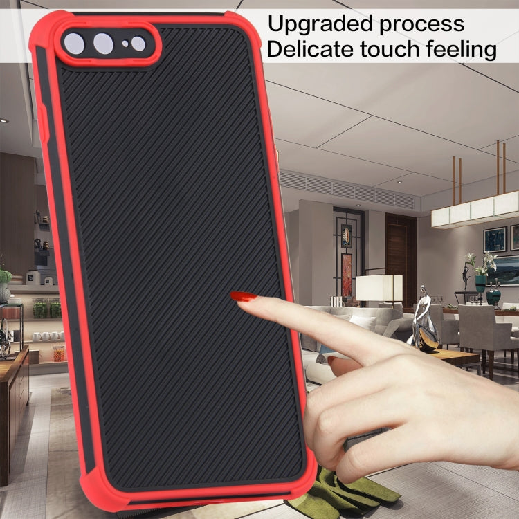 Eagle Eye Armor Dual-color Shockproof TPU + PC Protective Case For iPhone 8 Plus / 7 Plus