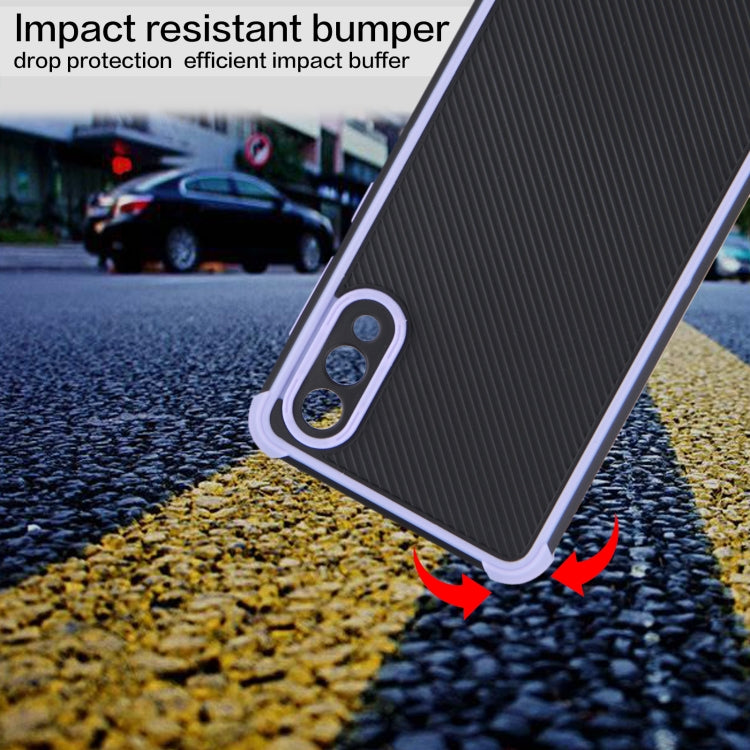 For Samsung Galaxy A02 / M02 Eagle Eye Armor Dual-color Shockproof TPU + PC Protective Case