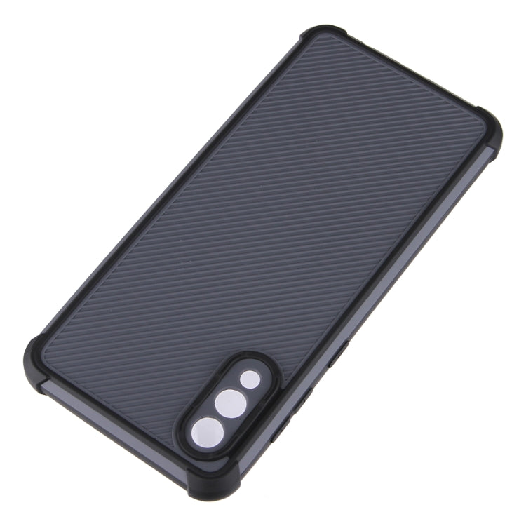 For Samsung Galaxy A02 / M02 Eagle Eye Armor Dual-color Shockproof TPU + PC Protective Case