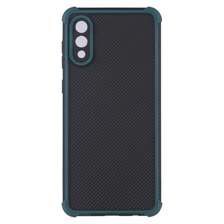 For Samsung Galaxy A02 / M02 Eagle Eye Armor Dual-color Shockproof TPU + PC Protective Case