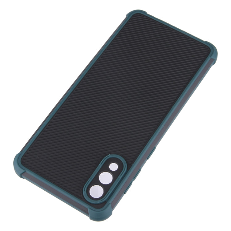 For Samsung Galaxy A02 / M02 Eagle Eye Armor Dual-color Shockproof TPU + PC Protective Case