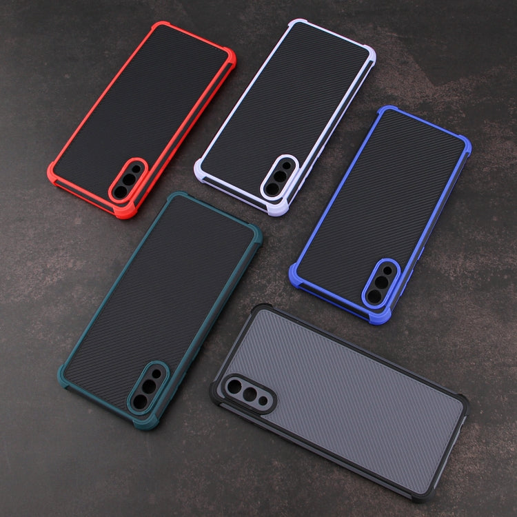 For Samsung Galaxy A02 / M02 Eagle Eye Armor Dual-color Shockproof TPU + PC Protective Case