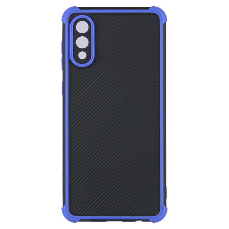 For Samsung Galaxy A02 / M02 Eagle Eye Armor Dual-color Shockproof TPU + PC Protective Case